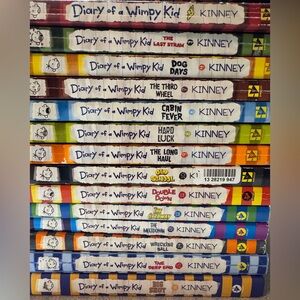 Diary Of A Wimpy Kid 14 Book Lot - Books 1,3-4,6-16 Jeff Kinney Good To EUC